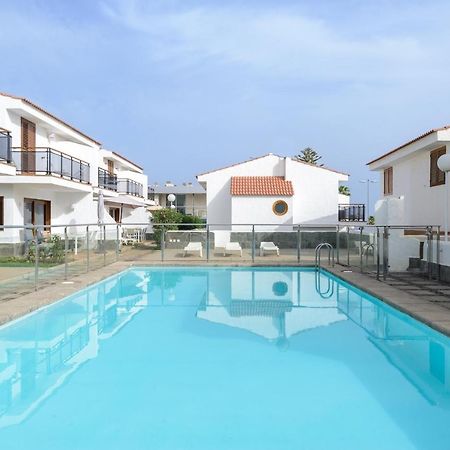 Bonito Bungalow Con Piscina Junto A La Playa San Bartolomé Dış mekan fotoğraf
